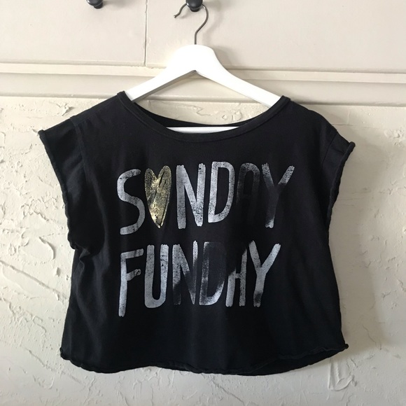 Sunday Funday Crop Top - Picture 5 of 11